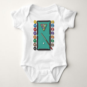 Billiards Baby Bodysuit