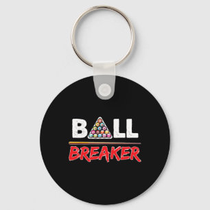 Billiards Ball Breaker Funny Shooting Pool Gift Key Ring