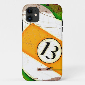 BILLIARDS BALL NUMBER 13 iPhone 11 CASE