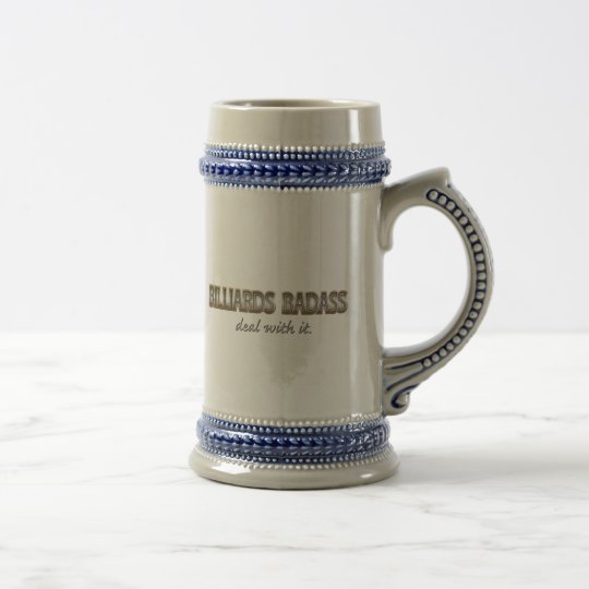 BILLIARDS BEER STEIN