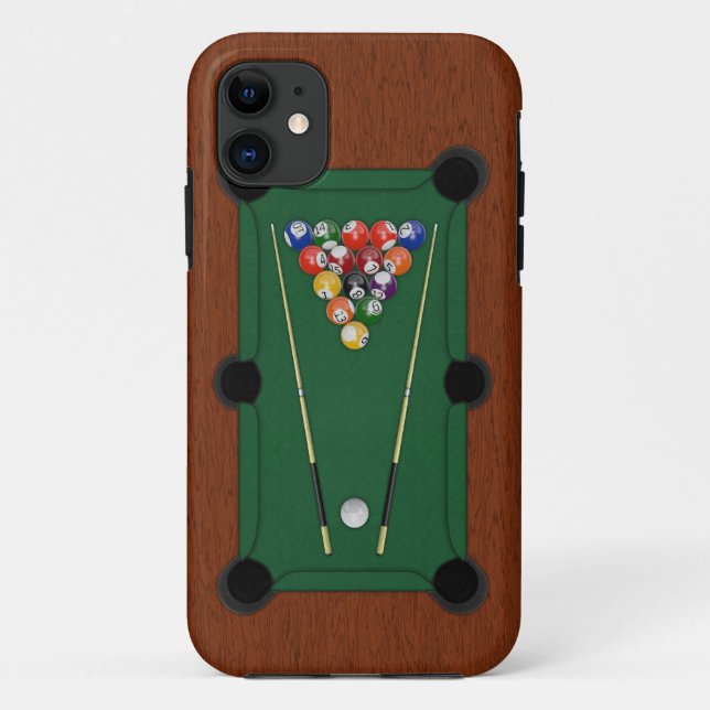 Billiards Case-Mate iPhone Case (Back)