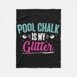 Billiards Chalk Funny Pool Shooter Master Billiard Fleece Blanket