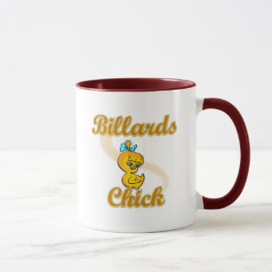 Billiards Chick Mug