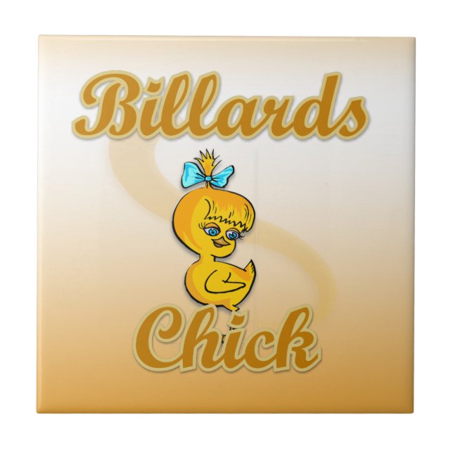 Billiards Chick Tile (Front)