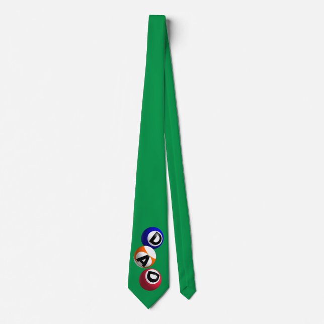 Billiards Dad Tie (Front)