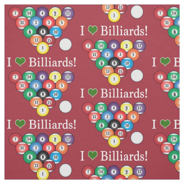 Billiards Fabric (Swatch)