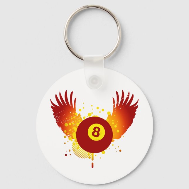 billiards. hi-fi. v.1. key ring (Front)