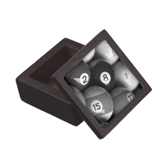 Billiards Keepsake Boxes (Opened)