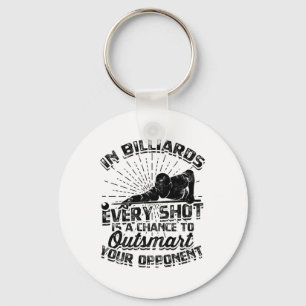 Billiards key ring