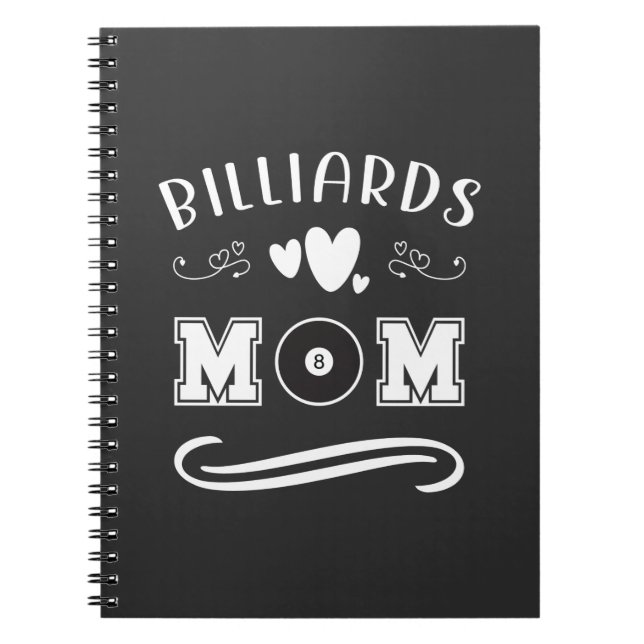 Billiards Mom Notebook (Front)