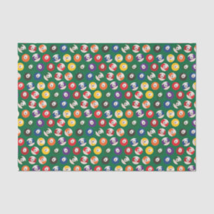 Billiards Pattern Tissue Paper