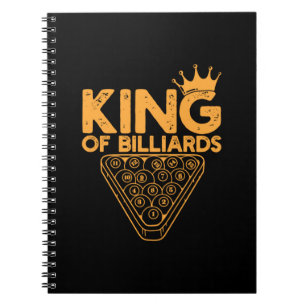 Billiards Player   King Of Billiards Notebook