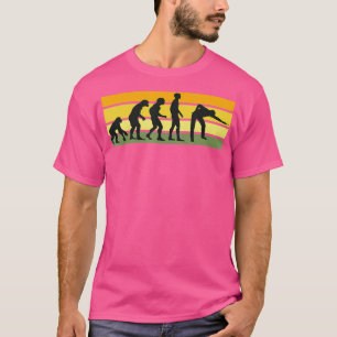 Billiards Player Retro Snooker 8Ball Billiard Cue  T-Shirt