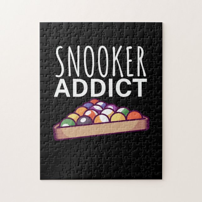 Billiards Player | Snooker Addict Jigsaw Puzzle (Vertical)
