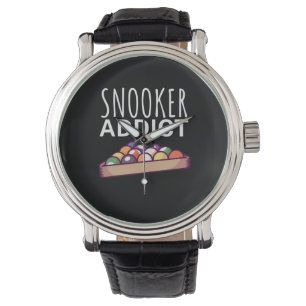 Billiards Player Snooker Addict Watch