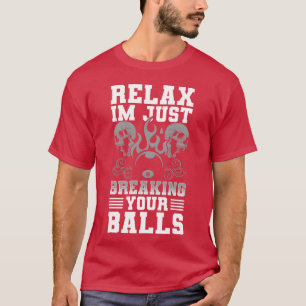 Billiards Player Sport gift T-Shirt