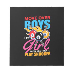 Billiards Player   This Girl Plays Billiards Notepad