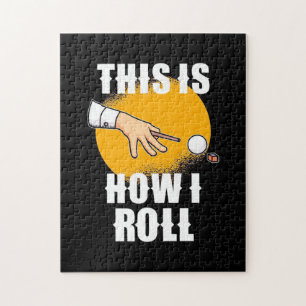 Billiards Player This Is How Snooker Roll Jigsaw Puzzle