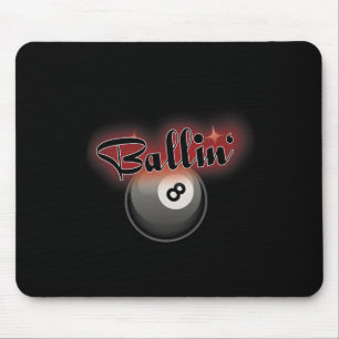Billiards Pool 8 Ball S Mouse Mat