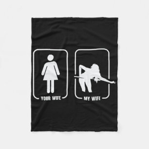 Billiards Pool 8 Ball Snooker Female Billiard Play Fleece Blanket