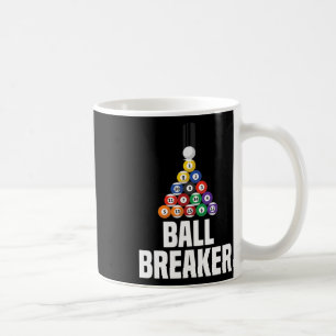 Billiards Pool Ball Breaker Funny  Coffee Mug