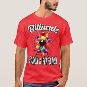Billiards Pool Billiard Vintage 8Ball  T-Shirt