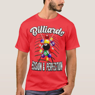 Billiards Pool Billiard Vintage 8Ball  T-Shirt