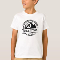 Billiards Pool Club Team League Name Year Sponsor