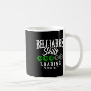 Billiards Pool Player Ball 8 Ball Vintage Billiard Coffee Mug