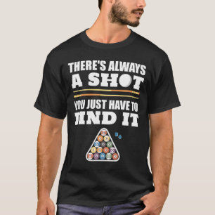 Billiards Pool Player Gift For Men Women Pool Game T-Shirt