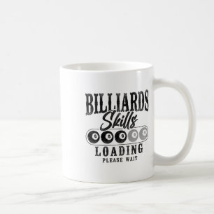 Billiards Pool Player Ll 8 Ll Vintage Billiards Sk Coffee Mug
