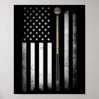 Billiards Pool Player Table Usa Us American Flag