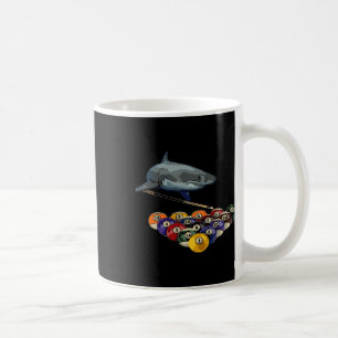 Billiards Pool Shark Design Coffee Mug
