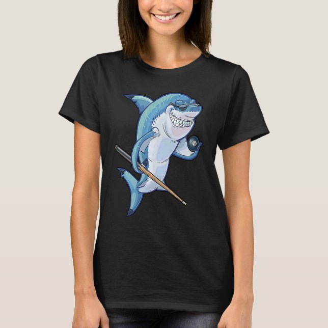 Billiards Pool Shark T-Shirt (Front)