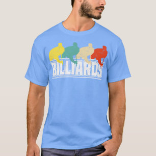 Billiards Pool Vintage Retro Billiards Player T-Shirt