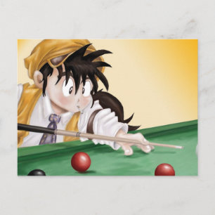 Billiards (Postcard) Postcard