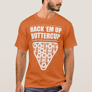 Billiards Rack em Up Snooker Billiard T-Shirt