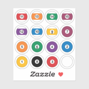 Billiards Snooker ball pack