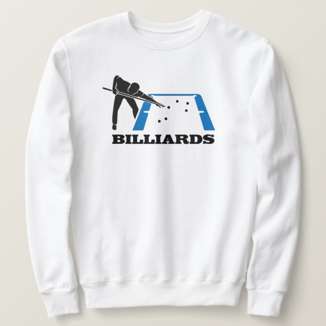 Billiards Sweatshirt (Design Front)