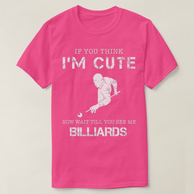 billiards  T-Shirt (Design Front)