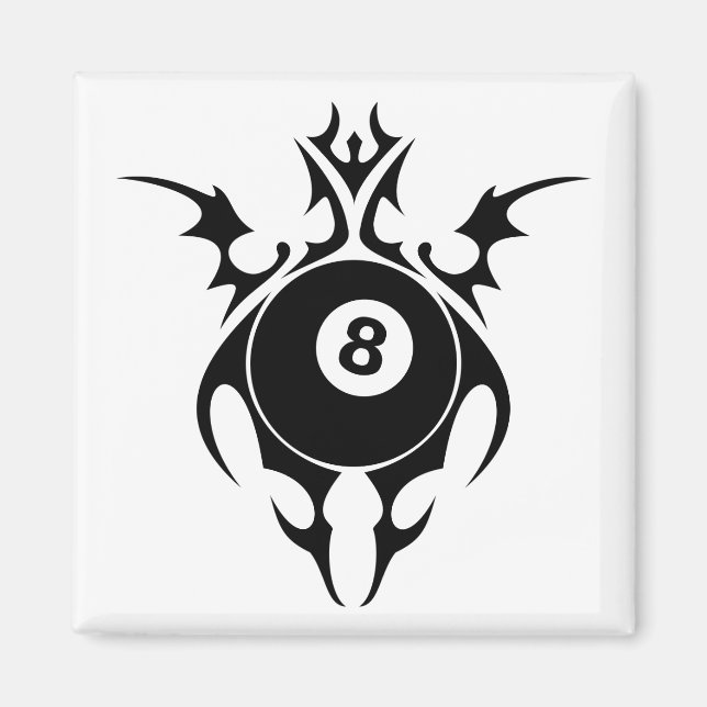 billiards. tribal. magnet (Front)