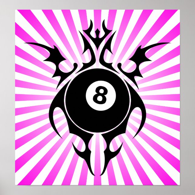 billiards : tribalz poster (Front)