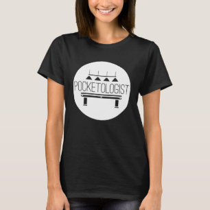 Billiards Vintage Pool Table For Player T-Shirt