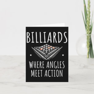 Billiards Where Angles Meet Action Pool 1  Card
