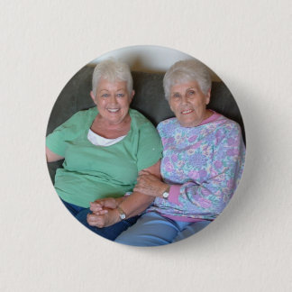 Billie and Jodell 6 Cm Round Badge