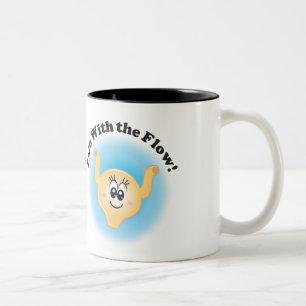Billie Bladder "I Go With The Flow" Coffee Mug