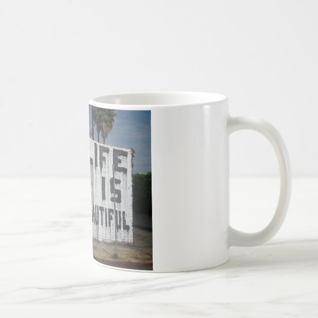 Billie Holiday Street Art Coffee Mug (Right)
