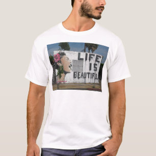 Billie Holiday Street Art T-Shirt