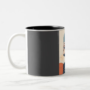 Billie Holiday  Two-Tone Coffee Mug