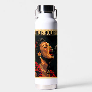 Billie Holiday Water Bottle